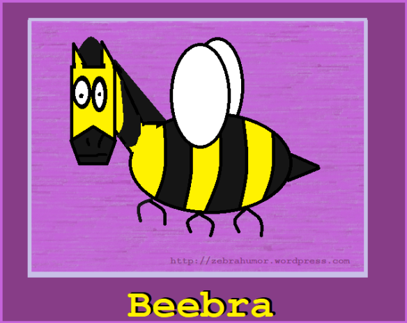 Zebra+Bee=Beebra